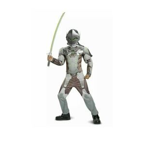 Overwatch GENJI Costume Child MEDIUM 7-8 Disguise